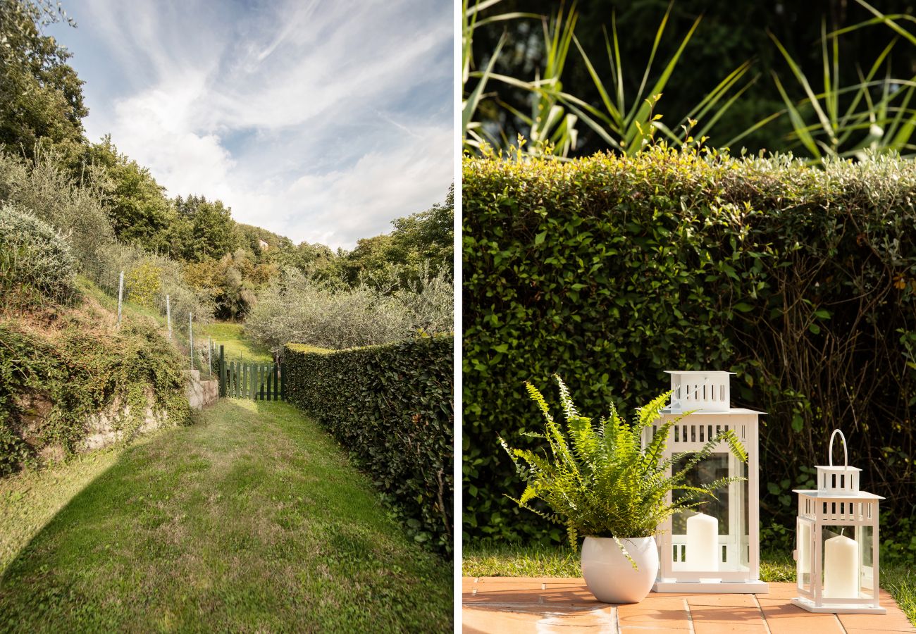 Appartamento a Borgo a Mozzano - Casetta di Butia, Mimosa apartment with pool