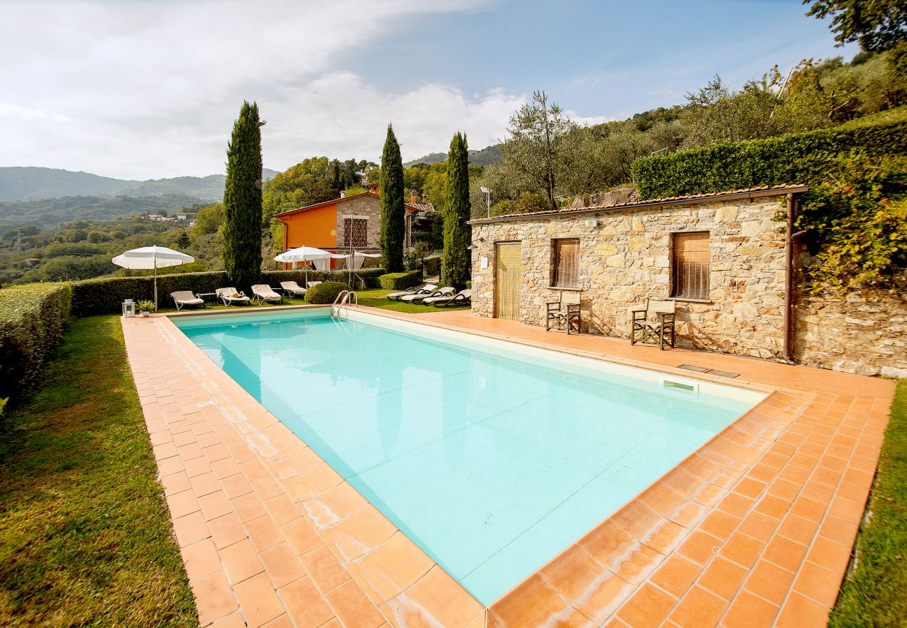 Ferienwohnung in Borgo a Mozzano - Casetta di Butia, Glicine apartment with pool