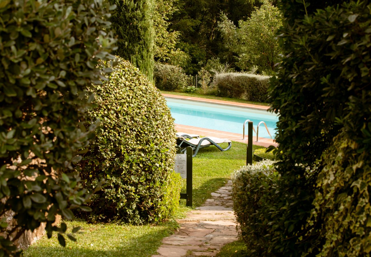 Ferienwohnung in Borgo a Mozzano - Casetta di Butia, Glicine apartment with pool