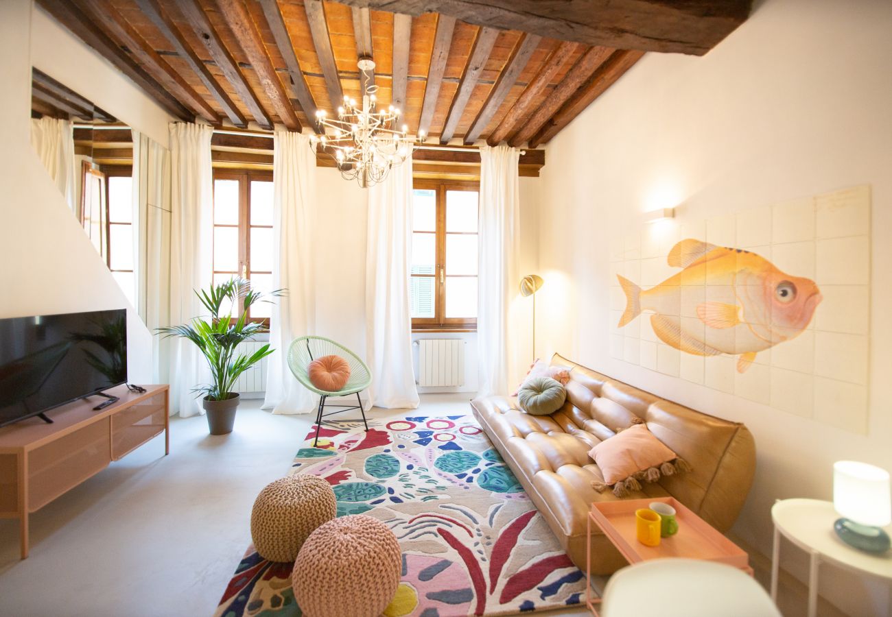 Ferienwohnung in Lucca - La Corticella Luxury Apartment with Terrace